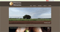 Desktop Screenshot of primaveracrops.com