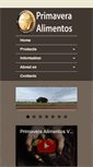 Mobile Screenshot of primaveracrops.com